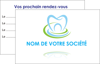 imprimer carte de visite dentiste dents dentiste dentisterie MLGI29421