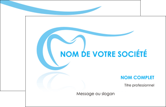 exemple carte de visite dentiste dents dentiste dentisterie MLGI29451