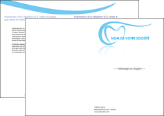 modele depliant 2 volets  4 pages  dentiste dents dentiste dentisterie MLGI29467