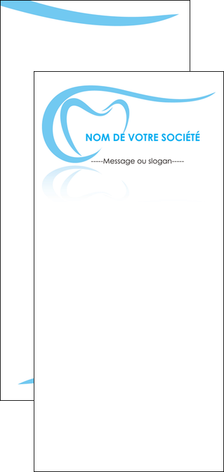 personnaliser modele de flyers dentiste dents dentiste dentisterie MFLUOO29469