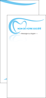 personnaliser modele de flyers dentiste dents dentiste dentisterie MLGI29469
