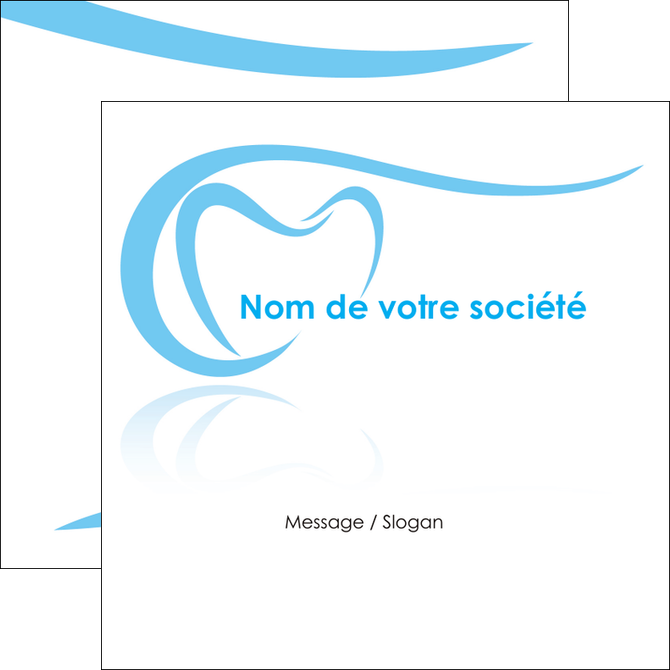 creation graphique en ligne flyers dentiste dents dentiste dentisterie MFLUOO29481