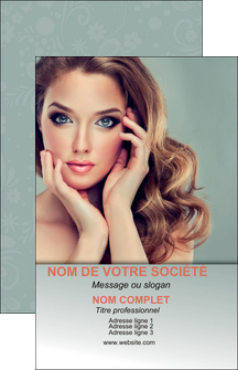 exemple carte de visite centre esthetique  beaute bien etre coiffure MFLUOO29619