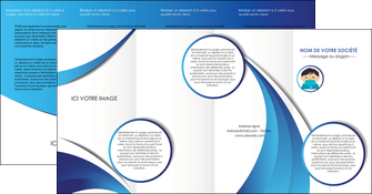 cree depliant 4 volets  8 pages  infirmier infirmiere medecin medecine sante MIDLU29631