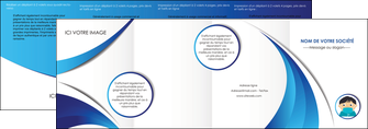 personnaliser modele de depliant 4 volets  8 pages  infirmier infirmiere medecin medecine sante MIDLU29637