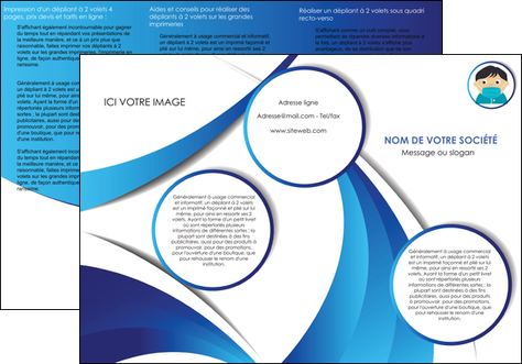 imprimerie depliant 3 volets  6 pages  infirmier infirmiere medecin medecine sante MIDLU29645