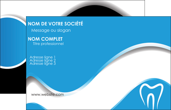 modele en ligne carte de visite dentiste dents dentiste dentisterie MLGI29665