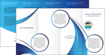 exemple depliant 4 volets  8 pages  infirmier infirmiere medecin medecine docteur MIF29711