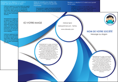 realiser depliant 3 volets  6 pages  infirmier infirmiere medecin medecine docteur MIF29725