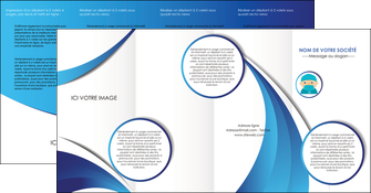 faire modele a imprimer depliant 4 volets  8 pages  infirmier infirmiere medecin medecine docteur MIF29827