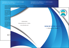 impression depliant 2 volets  4 pages  infirmier infirmiere medecin medecine docteur MIF29835