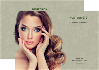 faire modele a imprimer flyers centre esthetique  beaute bien etre coiffure MFLUOO29865