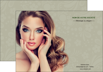 modele en ligne affiche centre esthetique  beaute bien etre coiffure MFLUOO29869