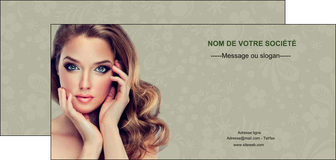 realiser flyers centre esthetique  beaute bien etre coiffure MFLUOO29873