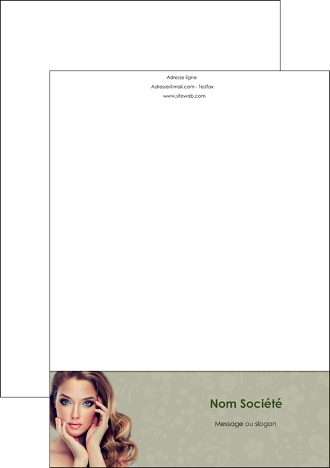 creation graphique en ligne tete de lettre centre esthetique  beaute bien etre coiffure MFLUOO29887