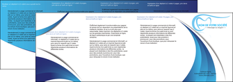 modele depliant 4 volets  8 pages  dentiste dents dentiste dentisterie MLGI29941