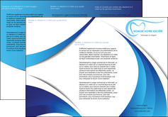 imprimer depliant 3 volets  6 pages  dentiste dents dentiste dentisterie MLGI29951