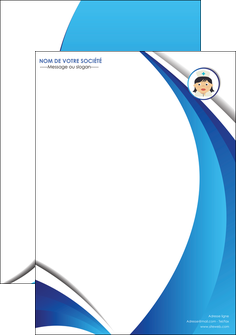creer modele en ligne affiche infirmier infirmiere medecin medecine docteur MIDLU30035