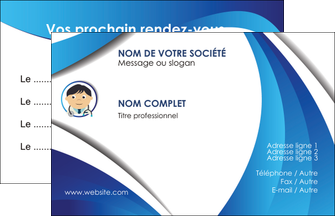 maquette en ligne a personnaliser carte de visite medecin medecin medecine docteur MIDBE30119
