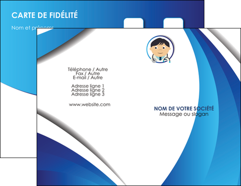 creation graphique en ligne carte de visite medecin medecin medecine docteur MIDBE30149