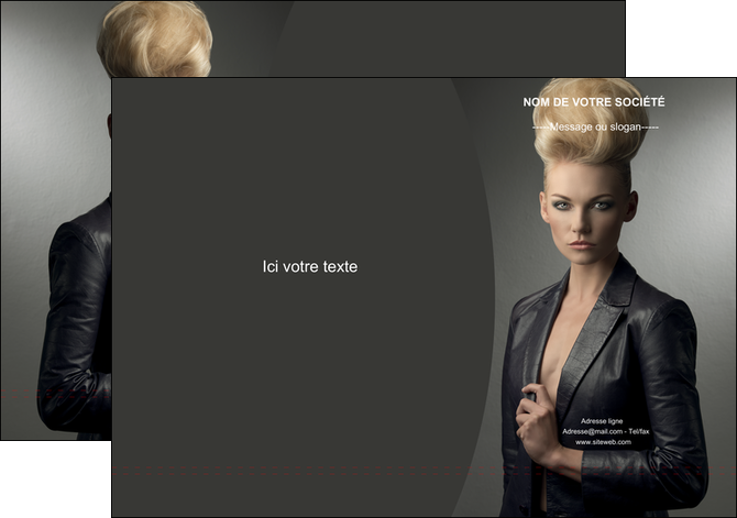 cree pochette a rabat centre esthetique  coiffure beaute salon MFLUOO30233