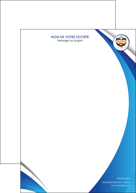 faire tete de lettre materiel de sante medecin medecine docteur MIDBE30247
