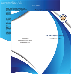 modele depliant 2 volets  4 pages  materiel de sante medecin medecine docteur MIDBE30261