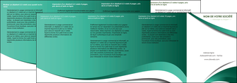 maquette en ligne a personnaliser depliant 4 volets  8 pages  infirmier infirmiere medecin medecine sante MIFCH30401