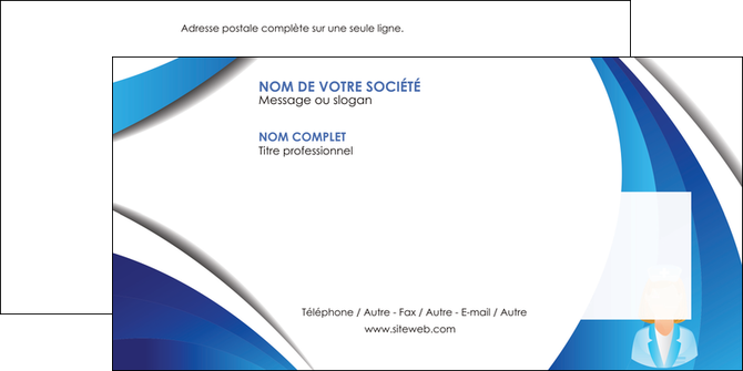 creer modele en ligne enveloppe infirmier infirmiere infirmiere infirmerie blouse MIDBE30451