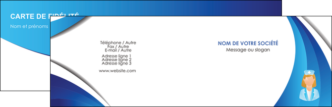 imprimerie carte de visite infirmier infirmiere infirmiere infirmerie blouse MIDBE30463
