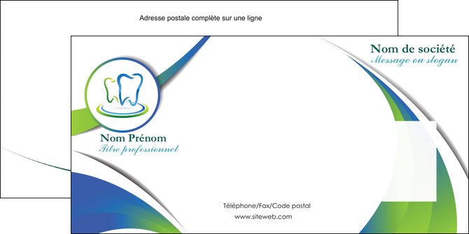 realiser enveloppe dentiste dents dentiste dentier MIDBE30495