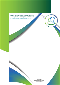 realiser flyers dentiste dents dentiste dentier MLGI30503
