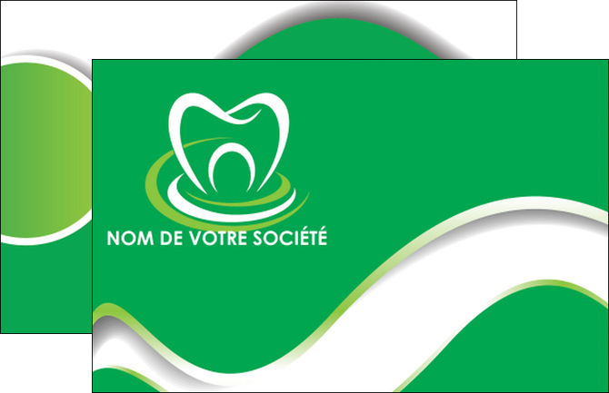 realiser carte de visite dentiste dents dentiste dentier MFLUOO30521