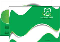 faire modele a imprimer depliant 2 volets  4 pages  dentiste dents dentiste dentier MLGI30533