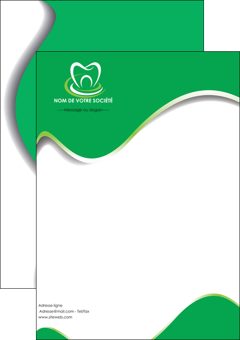 realiser flyers dentiste dents dentiste dentier MFLUOO30551