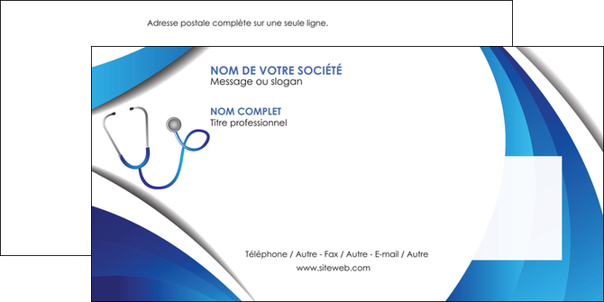 creer modele en ligne enveloppe materiel de sante medecin medecine docteur MLIG30567