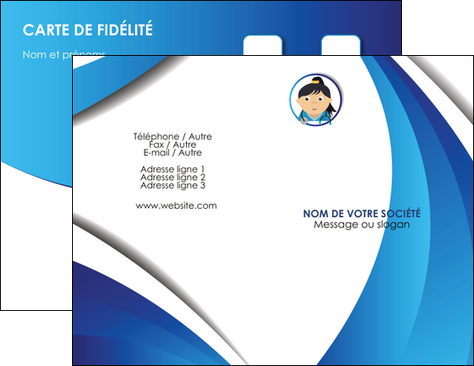 creation graphique en ligne carte de visite chirurgien medecin medecine sante MIDBE30629