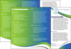 personnaliser modele de depliant 3 volets  6 pages  dentiste dents dentiste dentier MLGI30677