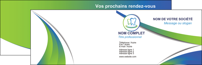 creer modele en ligne carte de visite dentiste dents dentiste dentier MIDBE30679