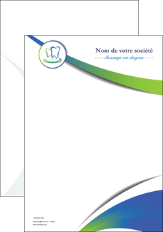 maquette en ligne a personnaliser affiche dentiste dents dentiste dentier MLGI30693