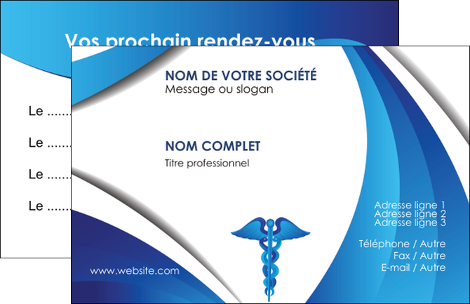 realiser carte de visite chirurgien medecin medecine sante MIDBE30697