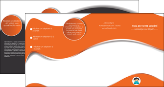maquette en ligne a personnaliser depliant 4 volets  8 pages  medecin medecin medecine sante MIDBE30743