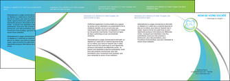 creation graphique en ligne depliant 4 volets  8 pages  dentiste dents dentiste dentier MIDBE30791