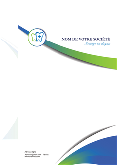 impression flyers dentiste dents dentiste dentier MFLUOO30837