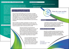 modele en ligne depliant 2 volets  4 pages  dentiste dents dentiste dentier MFLUOO30847