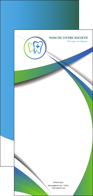 faire flyers dentiste dents dentiste dentier MIDBE30877