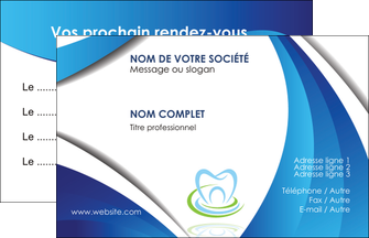 maquette en ligne a personnaliser carte de visite dentiste dents dentiste dentier MLGI30967