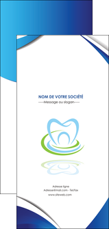personnaliser modele de flyers dentiste dents dentiste dentier MLGI30971