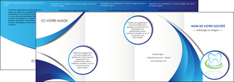 modele depliant 4 volets  8 pages  dentiste dents dentiste dentier MLGI30983