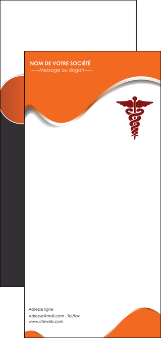 faire modele a imprimer flyers chirurgien pharmacie hopital medecin MIDBE31073